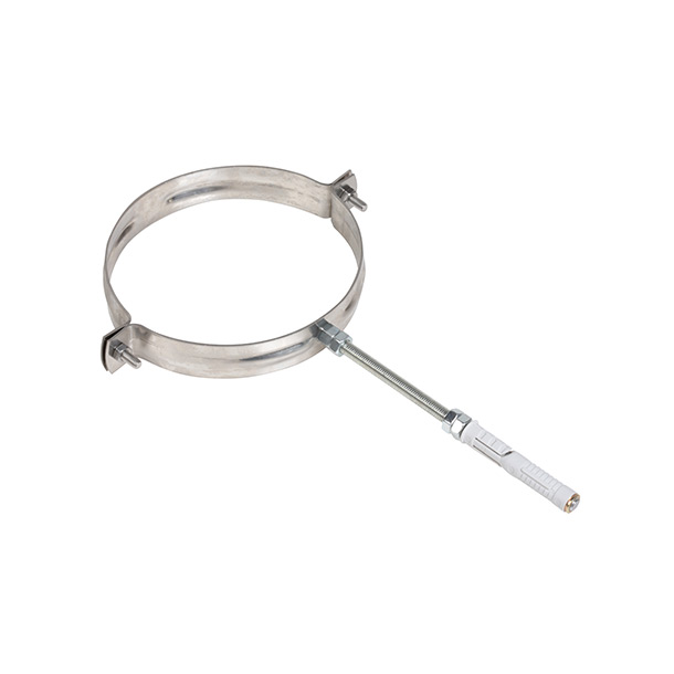Zanella Srl Stainless steel chimneys clamps with long screw